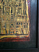 Embrace friendship and not guns 2014 by Bruce Onobrakpeya