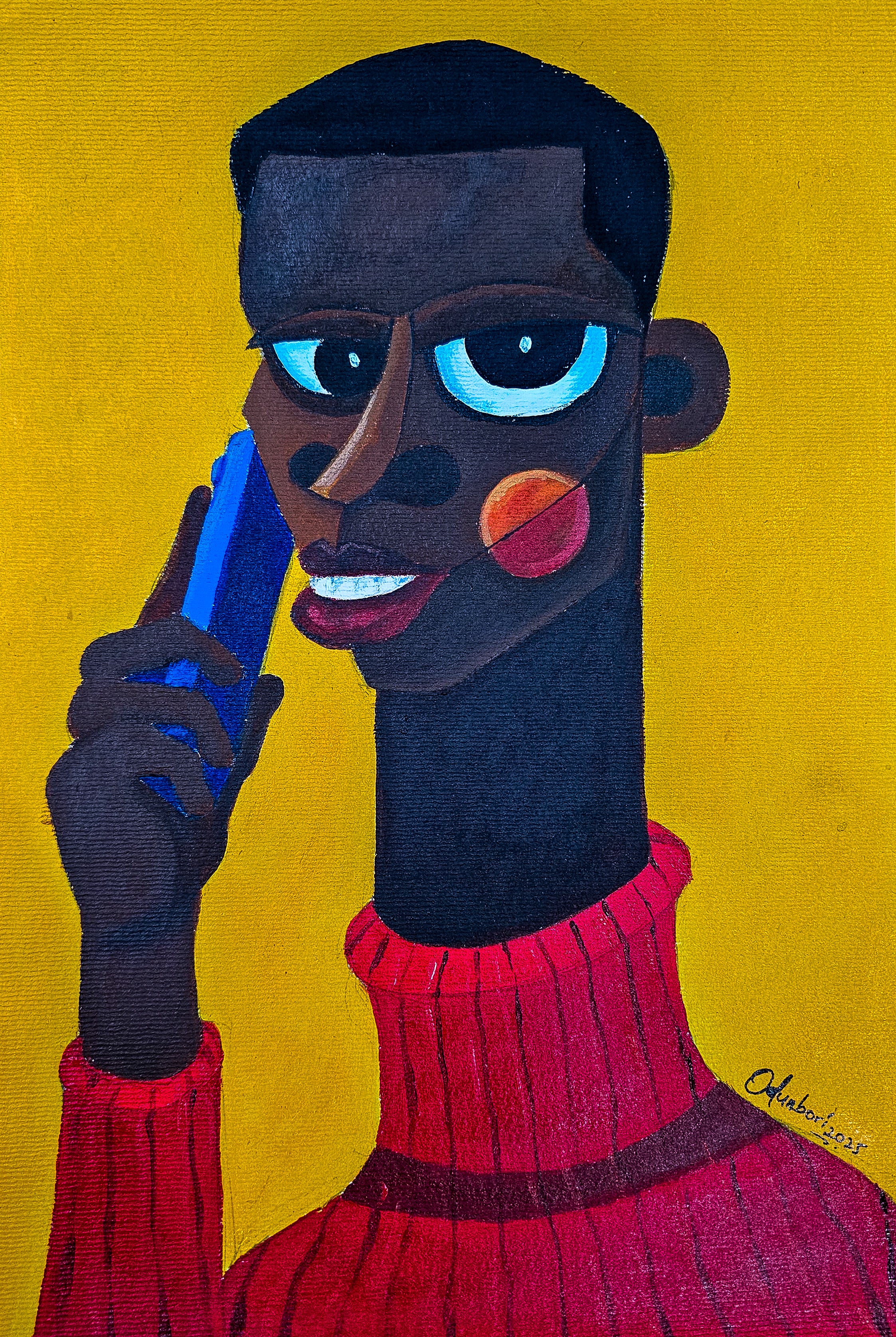 Long Distance by Olalekan Odunbori, 2025