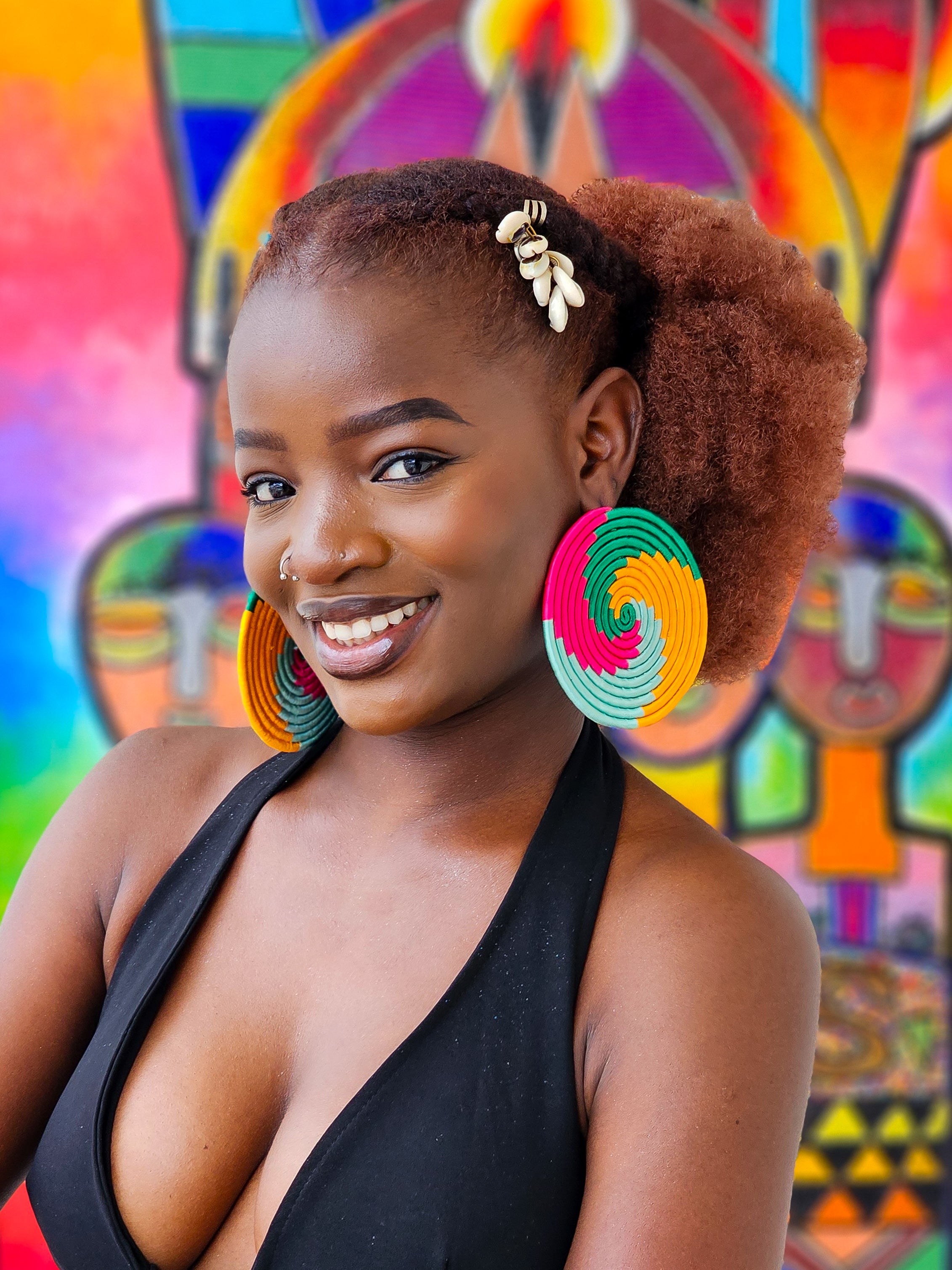 XL Rattan Earrings