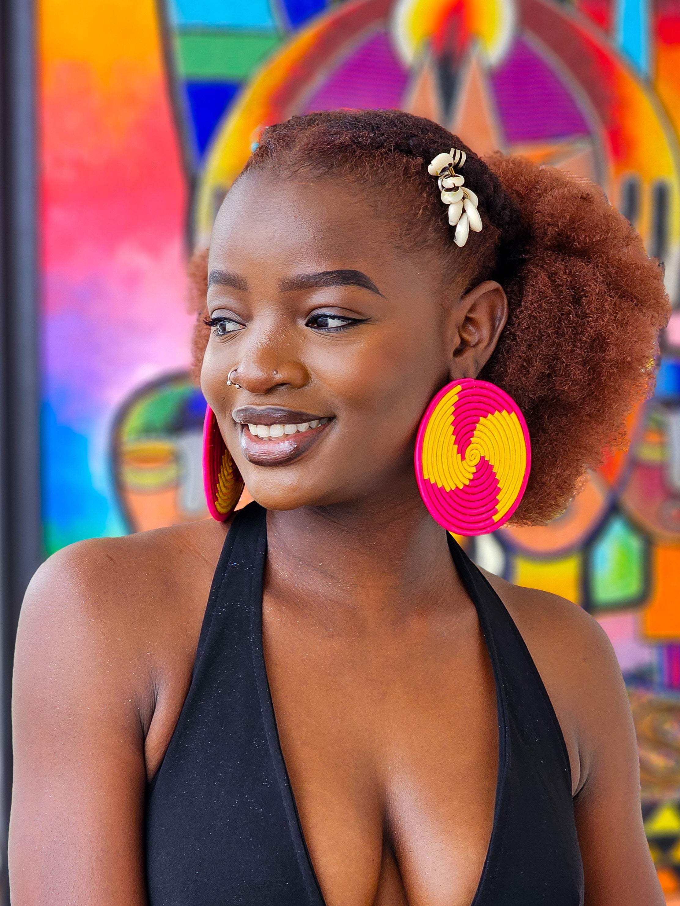 XL Rattan Earrings