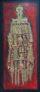 Agogo 1982 by Bruce Onobrakpeya