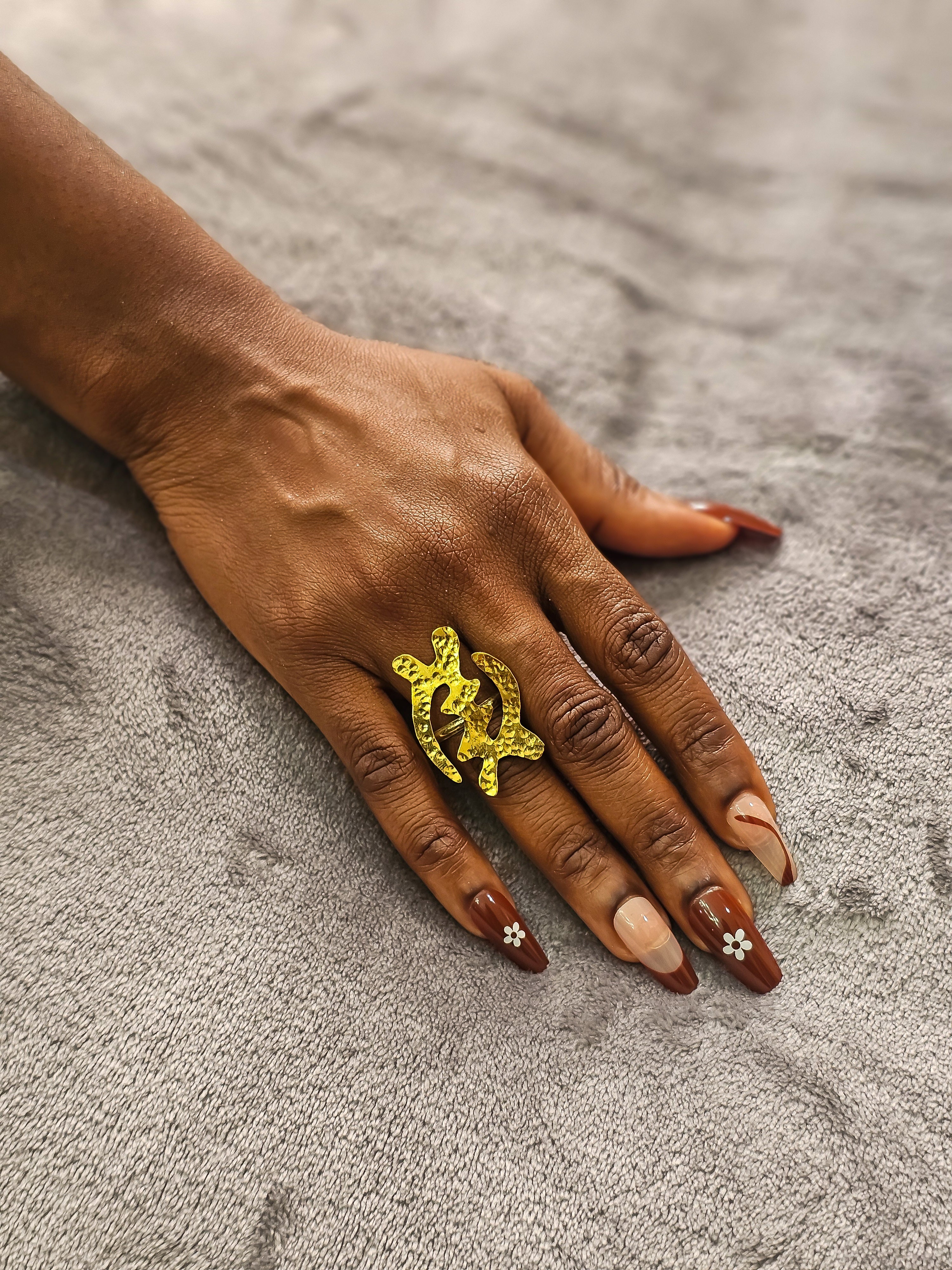 Gye Nyame ring