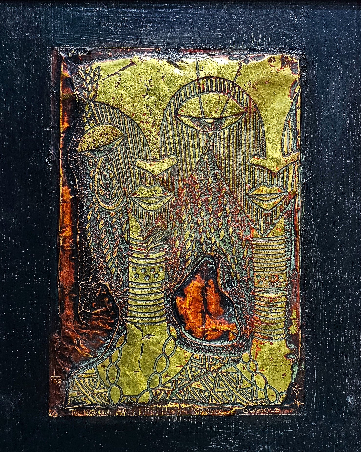 Twins Mother by Orowole Oluwole, 2017