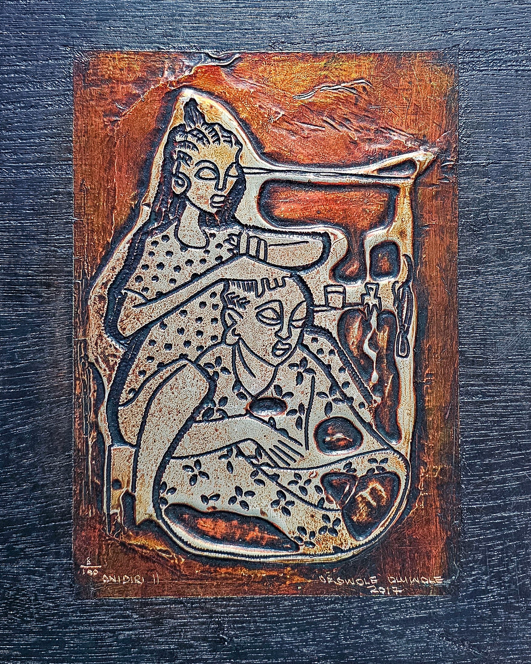 Onidiri II by Orowole Oluwole, 2017