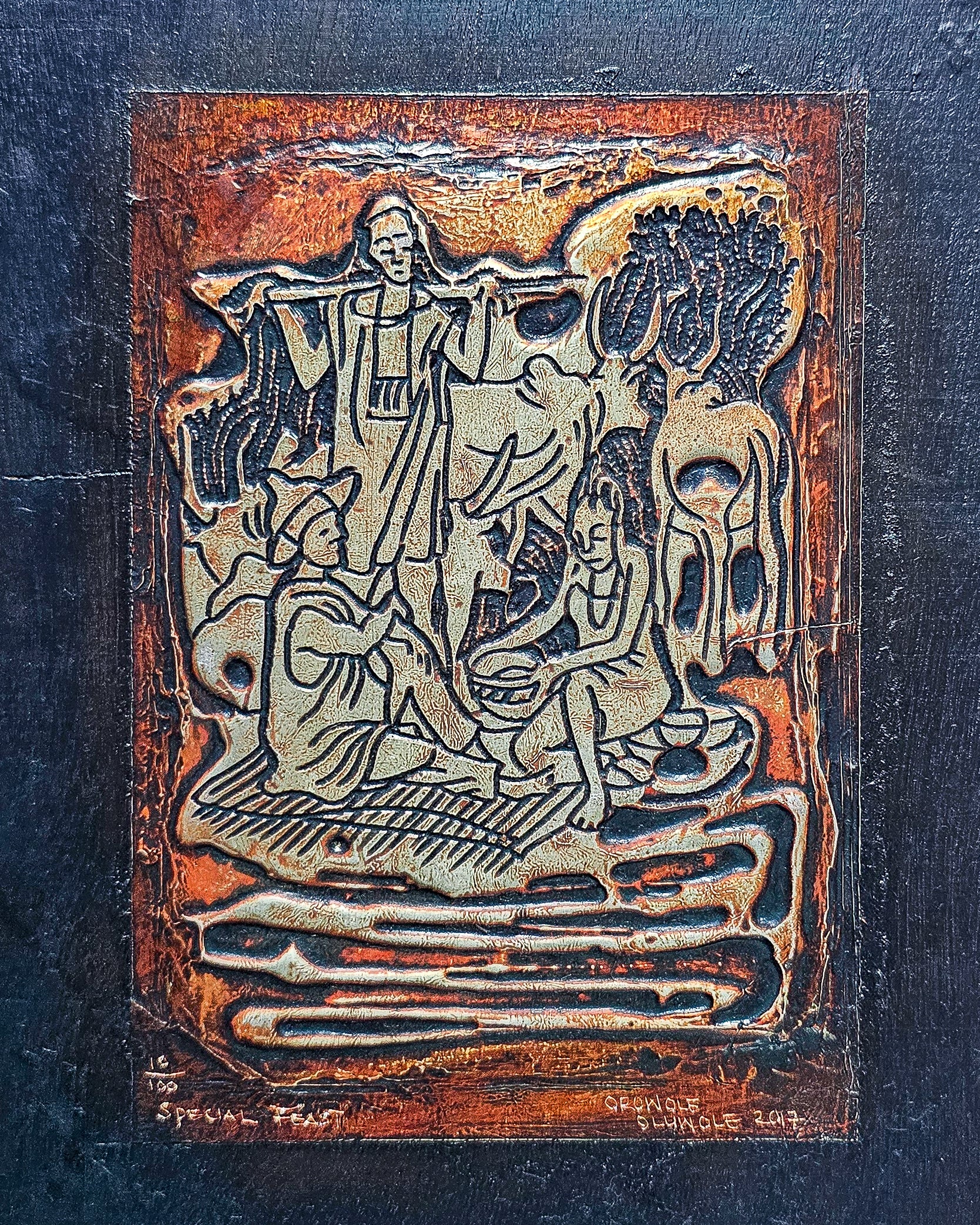 Special Feast by Orowole Oluwole, 2017