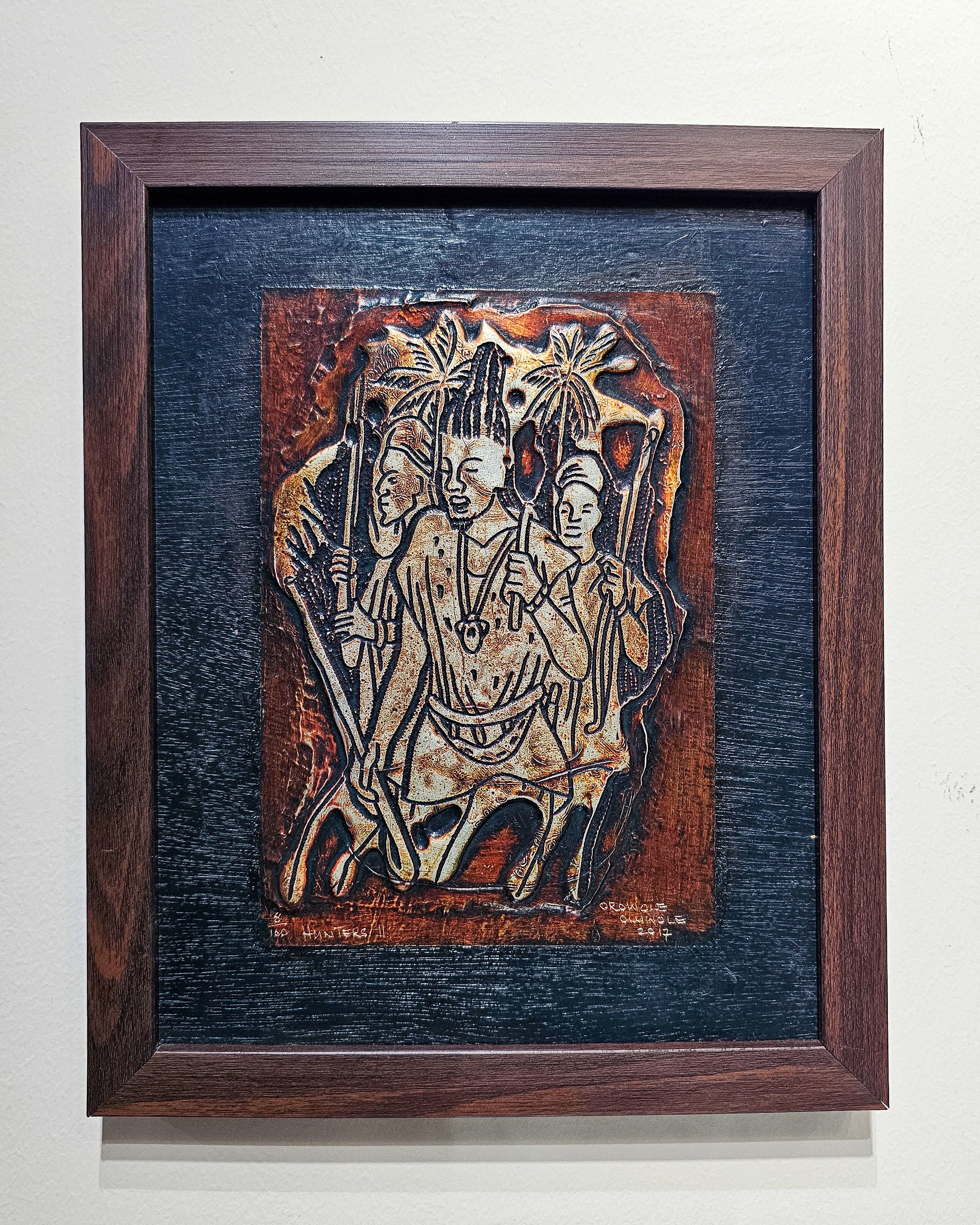 Hunters II by Orowole Oluwole, 2017