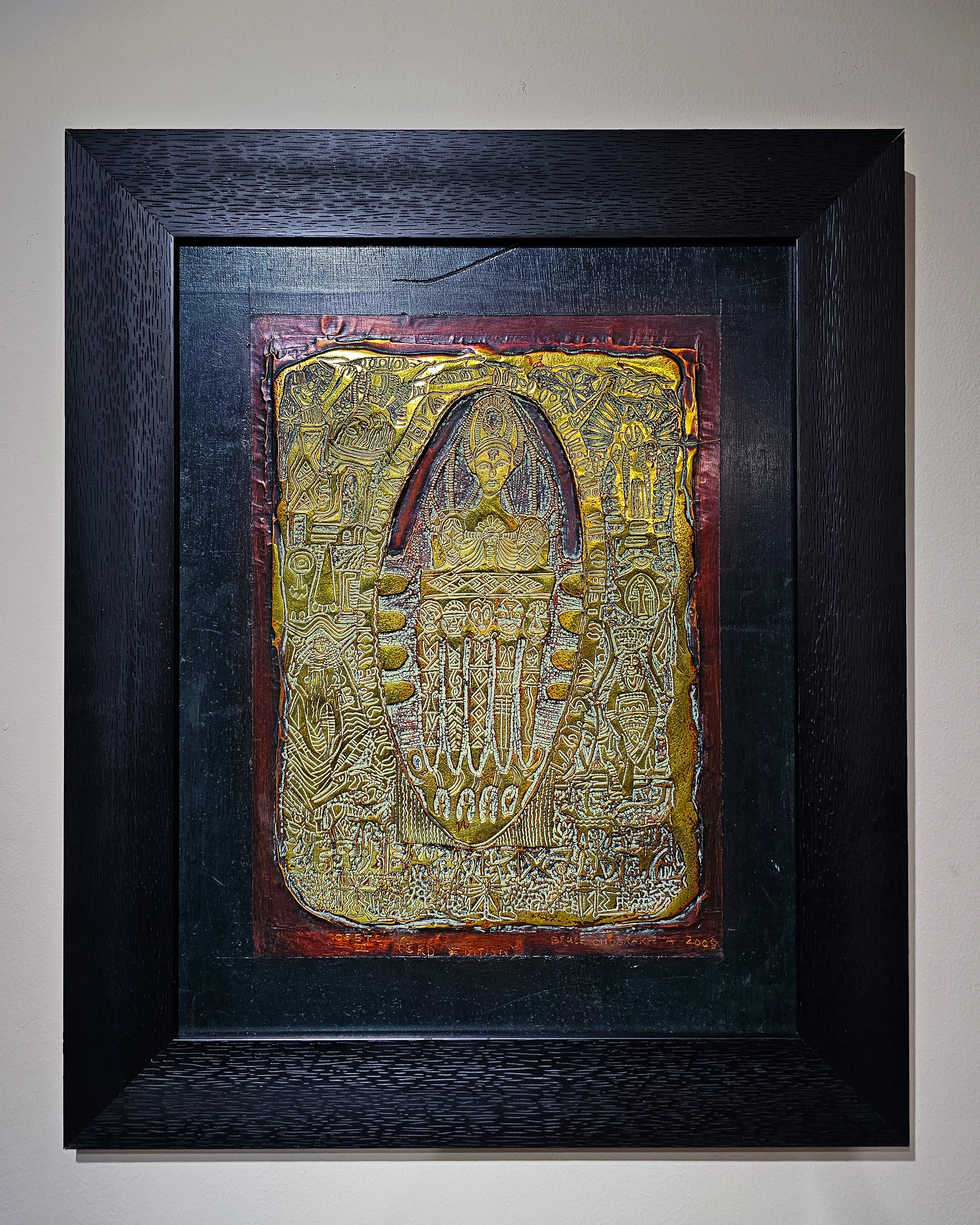 Ofeto II (Limited Edition) by Bruce Onobrakpeya, 2008