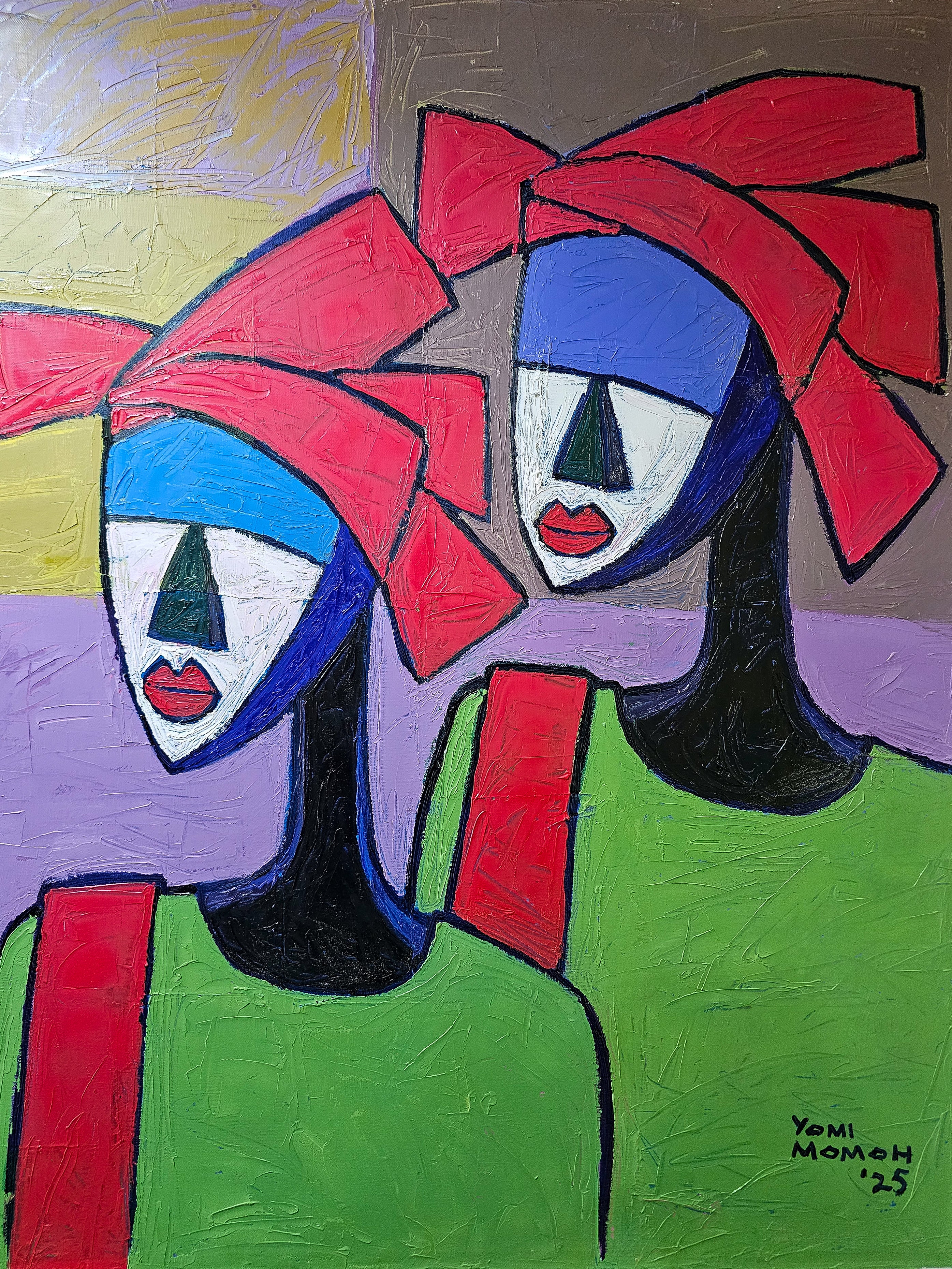 The Gèlè Ladies,2025 by Yomi Momoh
