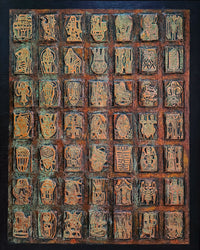 Images I  by Bruce Onobrakpeya 1990