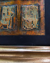 Images I  by Bruce Onobrakpeya 1990