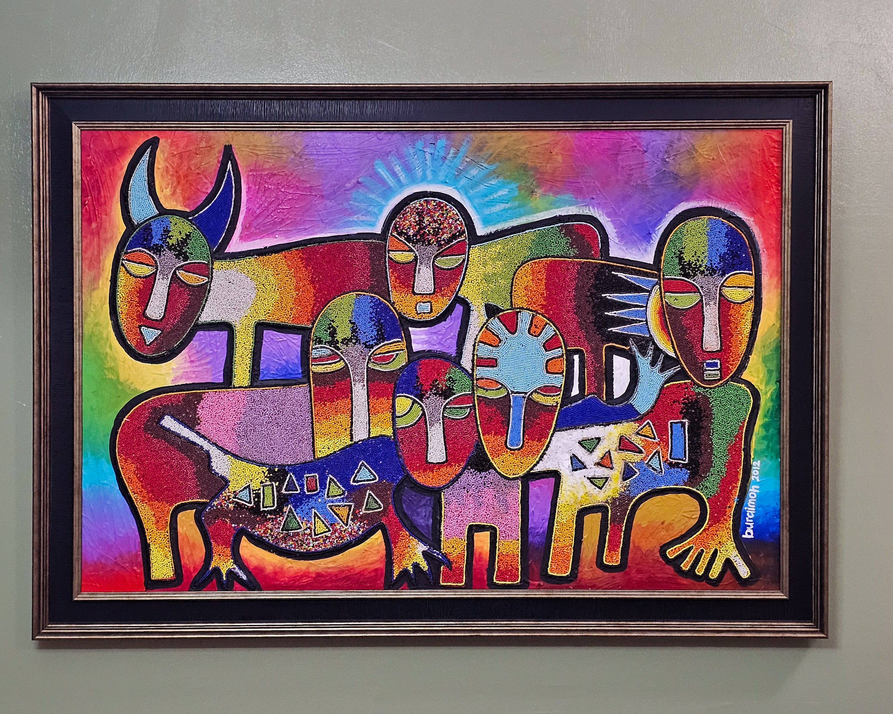 In the Zoo by Jimoh Buraimoh 2012