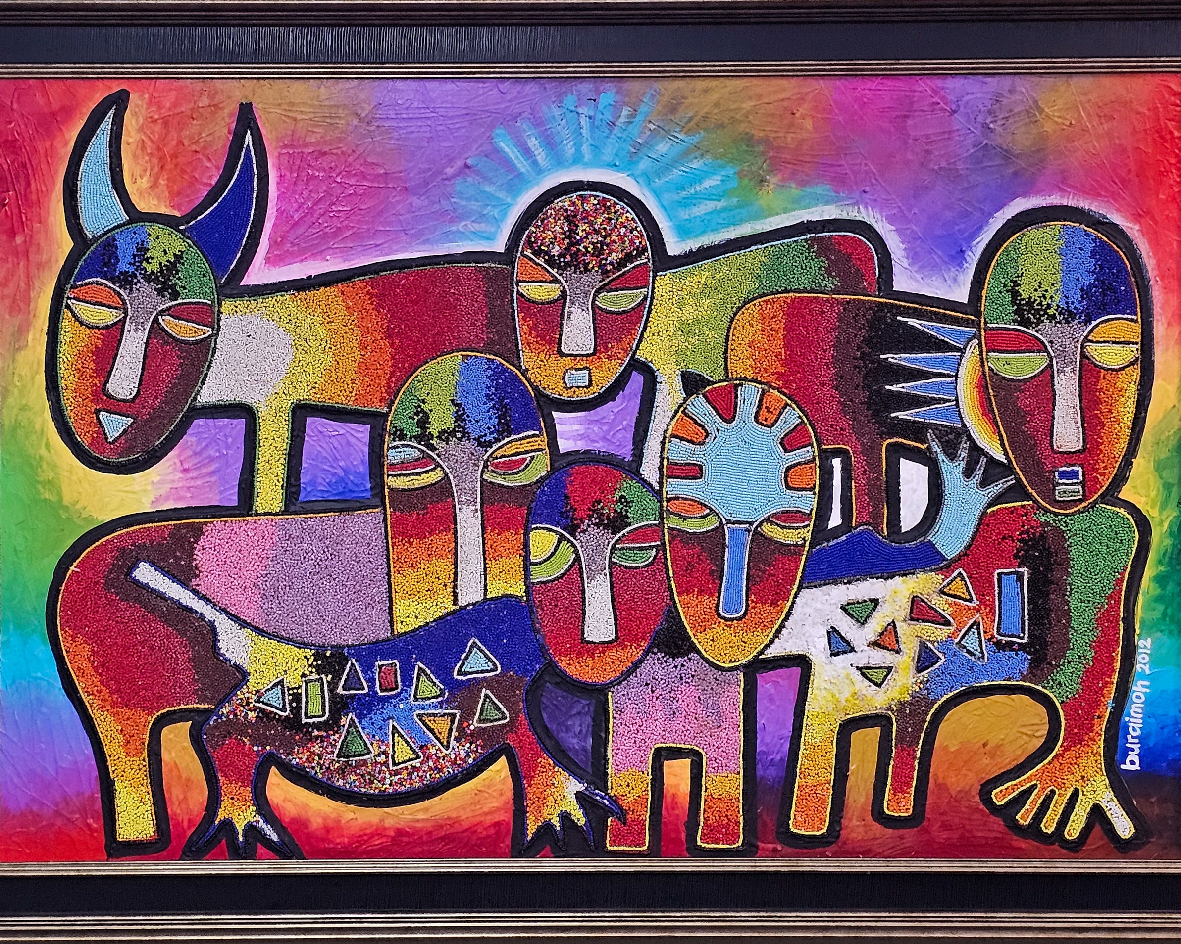 In the Zoo by Jimoh Buraimoh 2012
