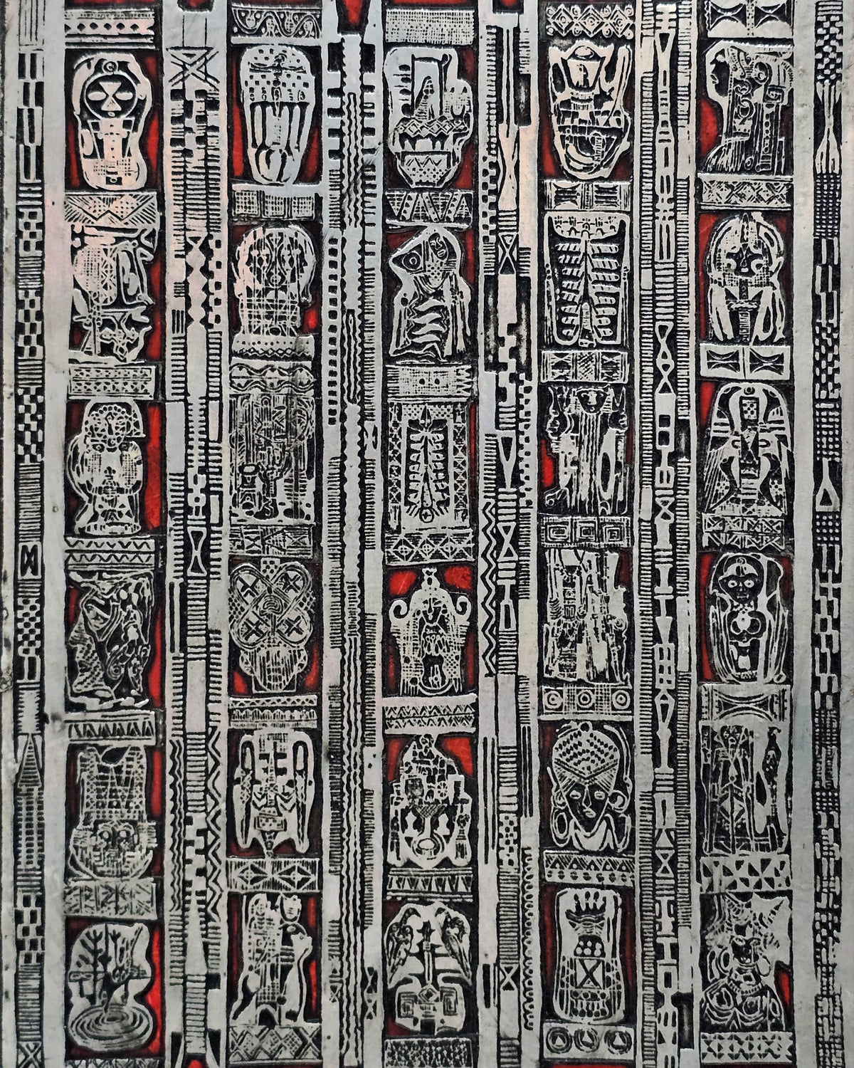 Esirogbo (Bridal Decorations) 2009 by Bruce Onobrakpeya