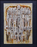 Ekugbe (Unity) 2013 by Bruce Onobrakpeya