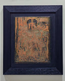 Builders in Benin 1983 by Bruce Onobrakpeya