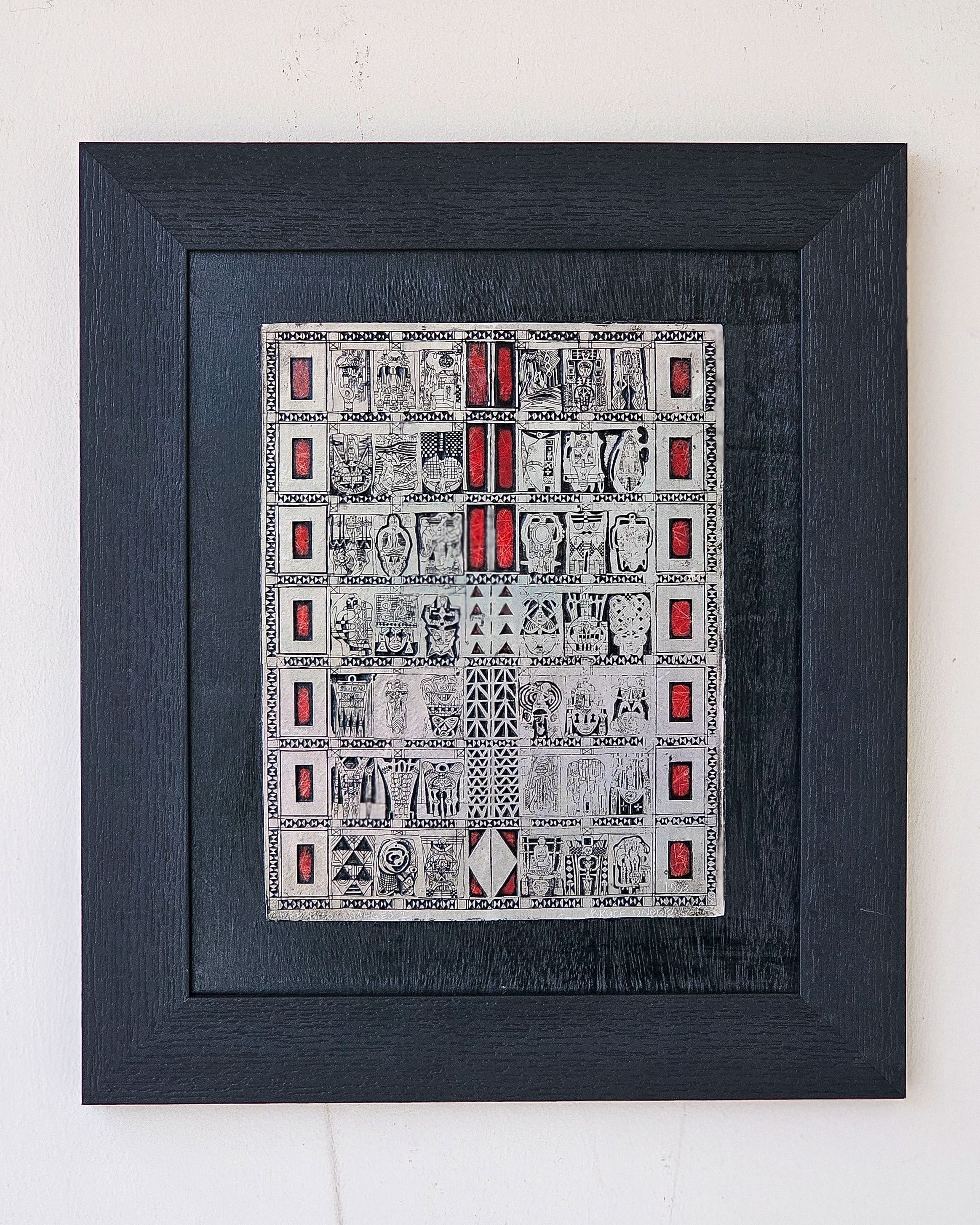 Images II (Limited Edition) by Bruce Onobrakpeya, 1993