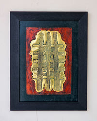 Three Fly Whisks by Bruce Onobrakpeya, 2014