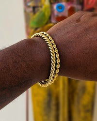 Twisted Brass Bracelets