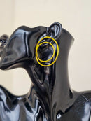 Corde Brass Earrings