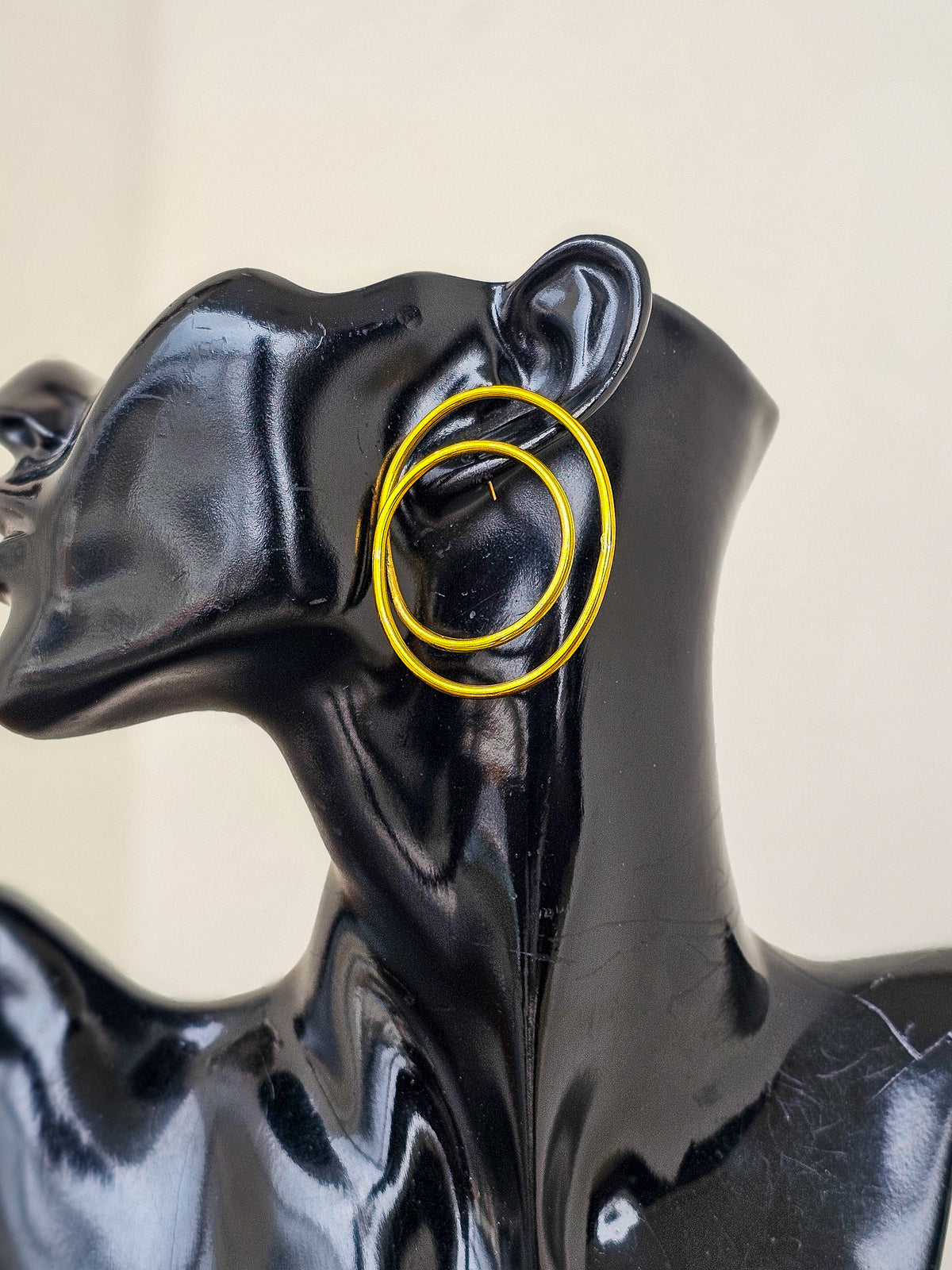 Corde Brass Earrings