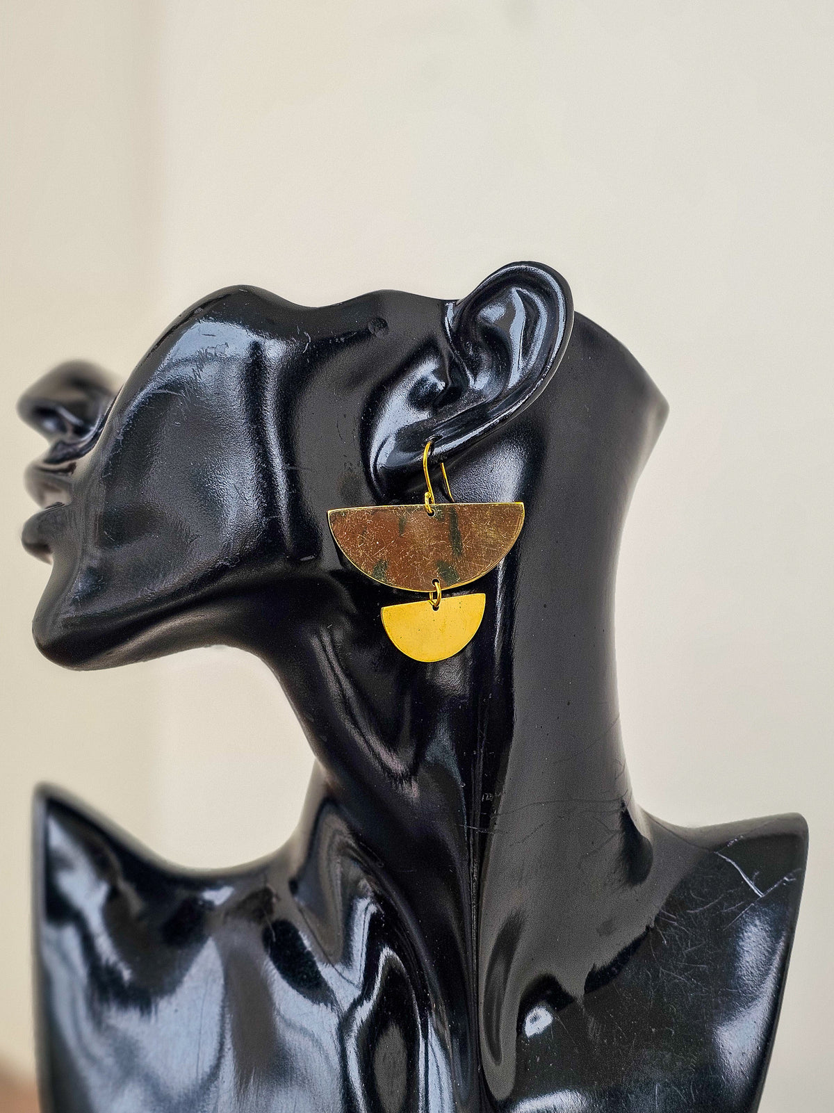 Paniers Brass Earrings