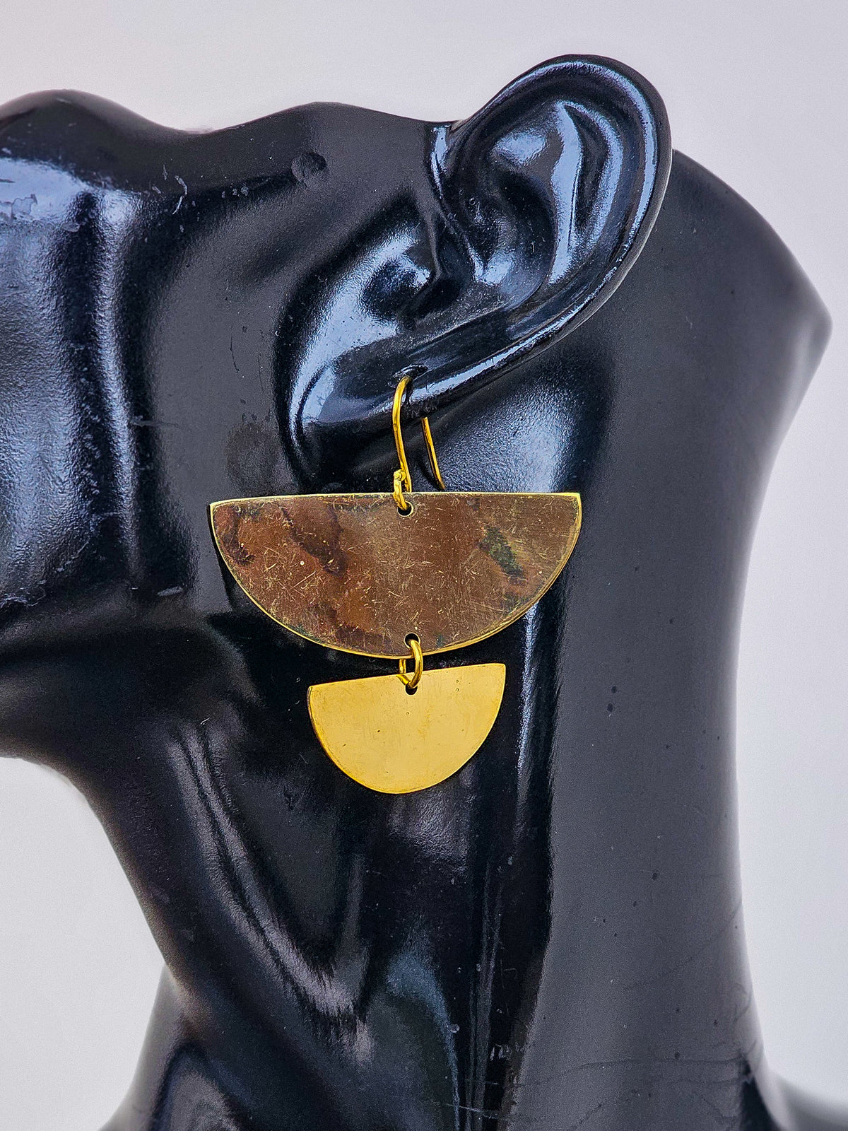 Paniers Brass Earrings