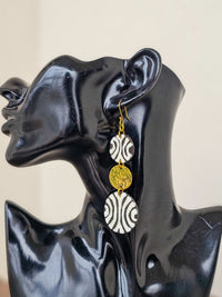 Bond Brass Earrings