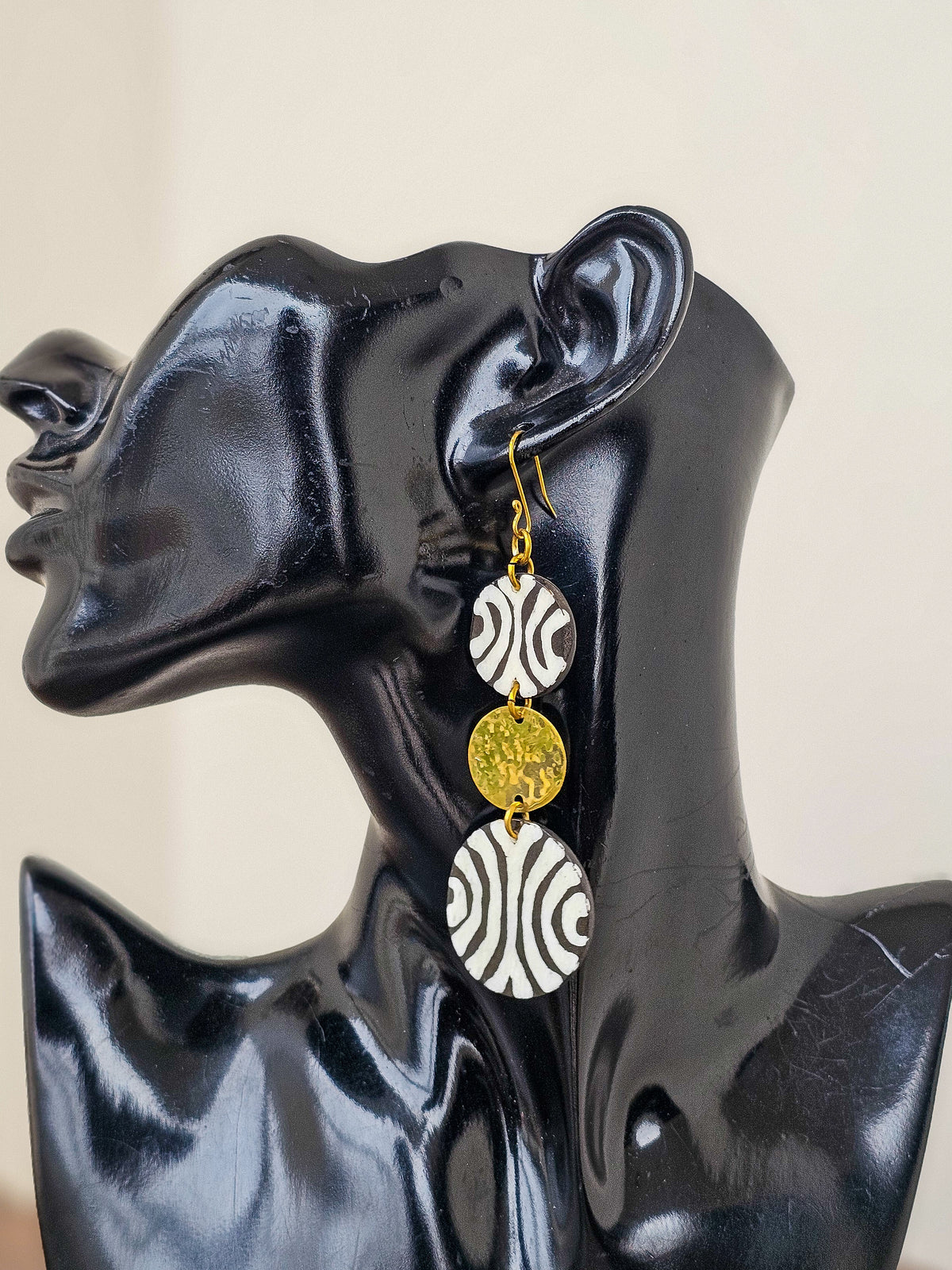 Bond Brass Earrings