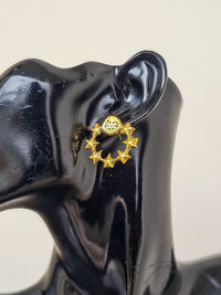 Stars Orbit Stud Earrings