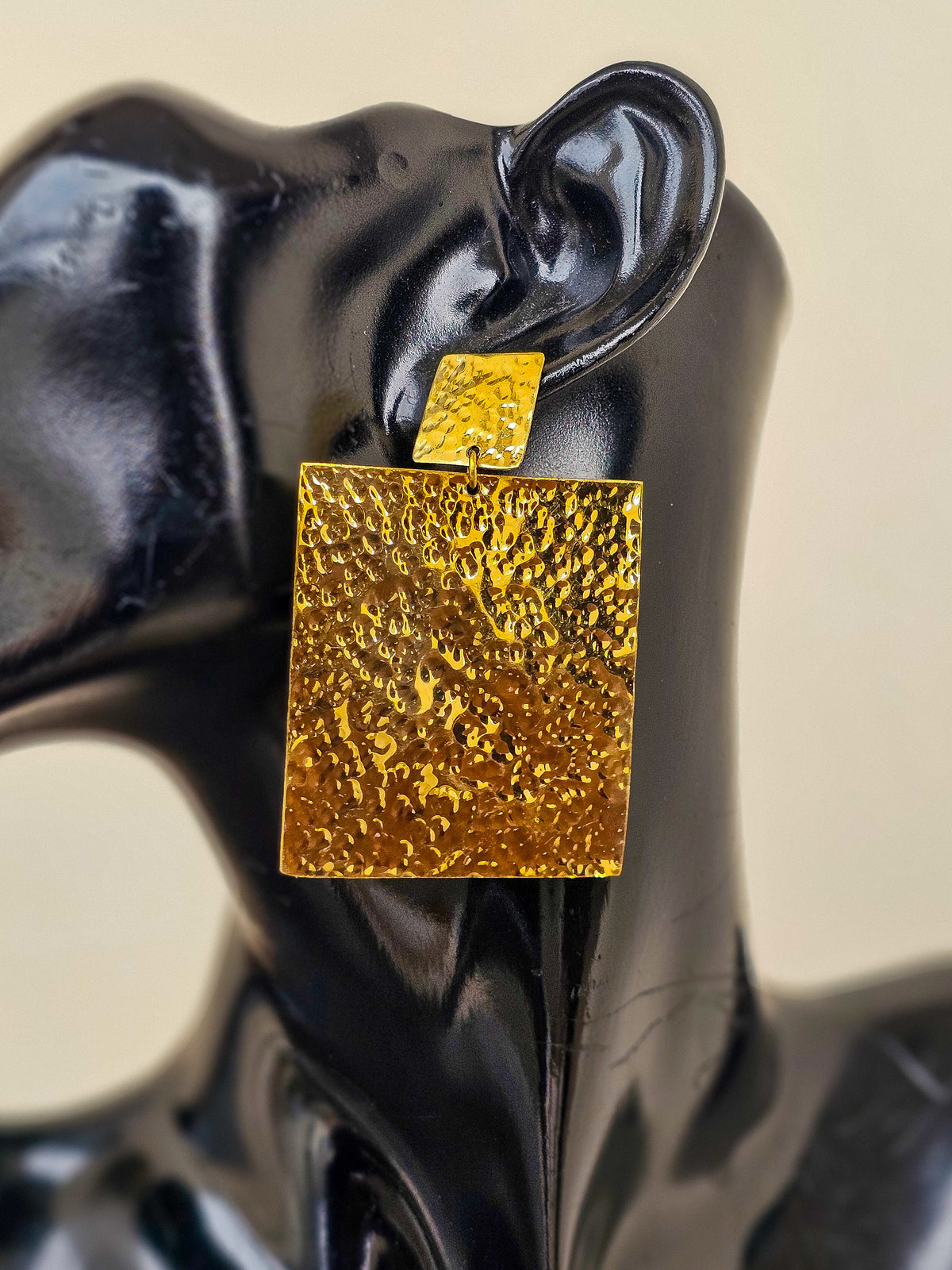 SheShee Brass Earrings