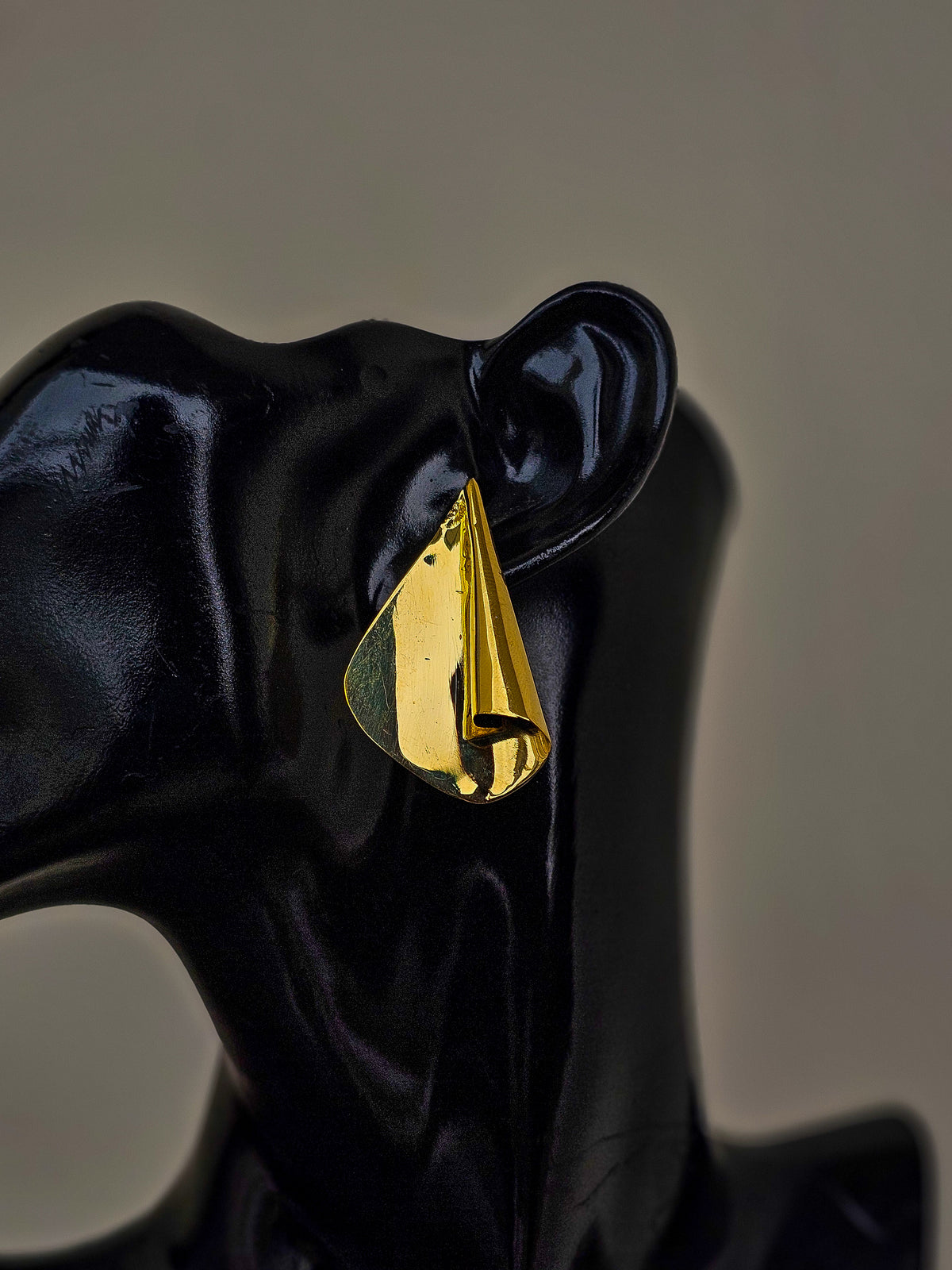 Roulez Brass Earrings