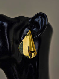 Roulez Brass Earrings