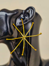 Huit Brass Earrings