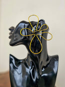 Fluid Brass Earrings