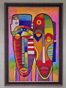 The Masks, 2016 by Jimoh Buraimoh