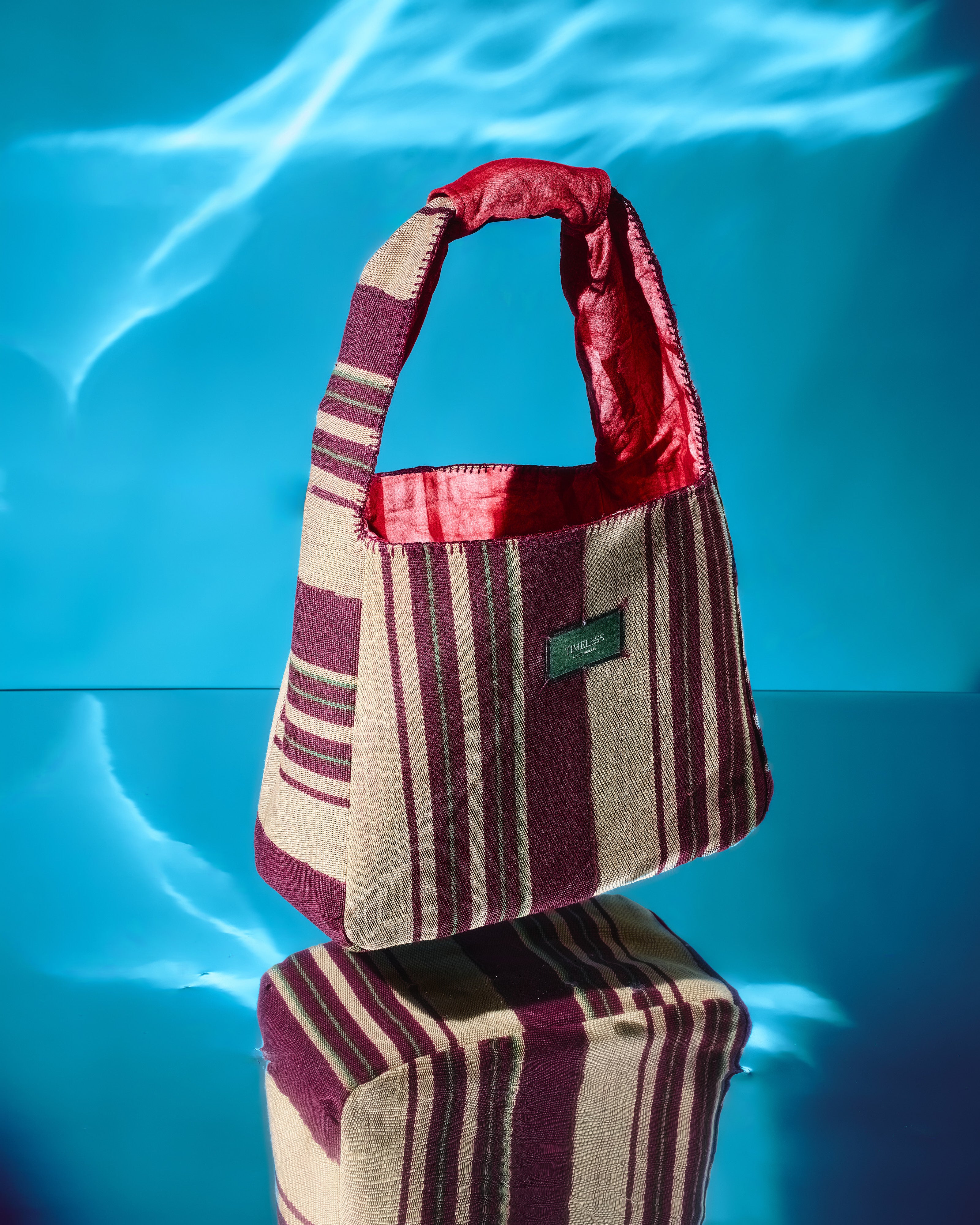 The Aso-Oke Bucket Bag — Vin