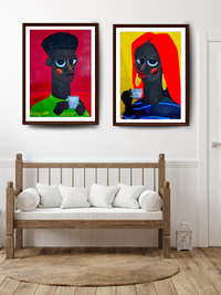 Coffee Break by Olalekan Odunbori, 2025