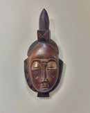 Antique Baule Mask from Ivory Coast 001