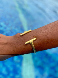 Opomeji  Brass Bracelet