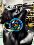 Maasai Round Earrings