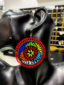 Maasai Round Earrings