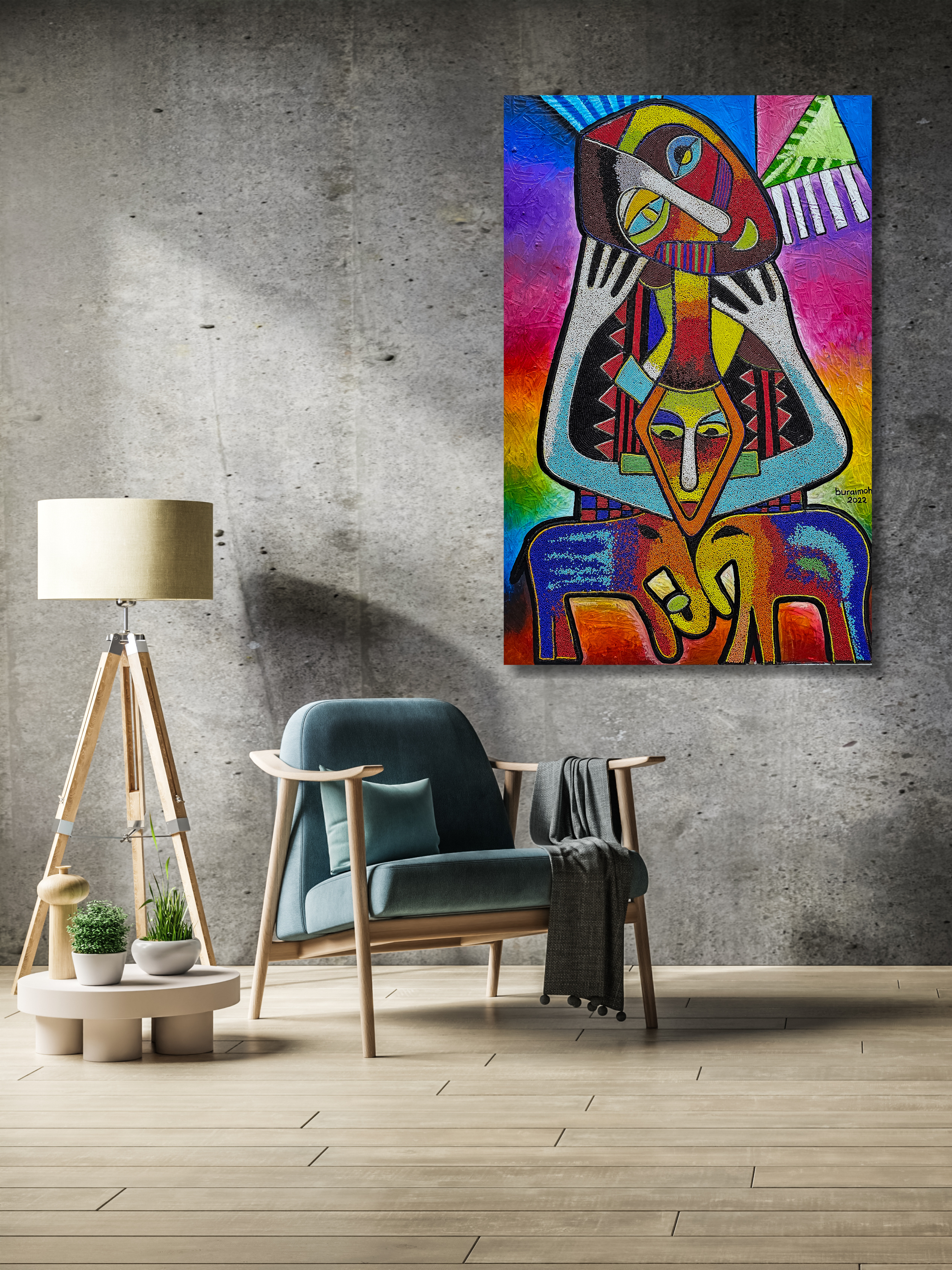 Acrobatic by Jimoh Buraimoh 2022