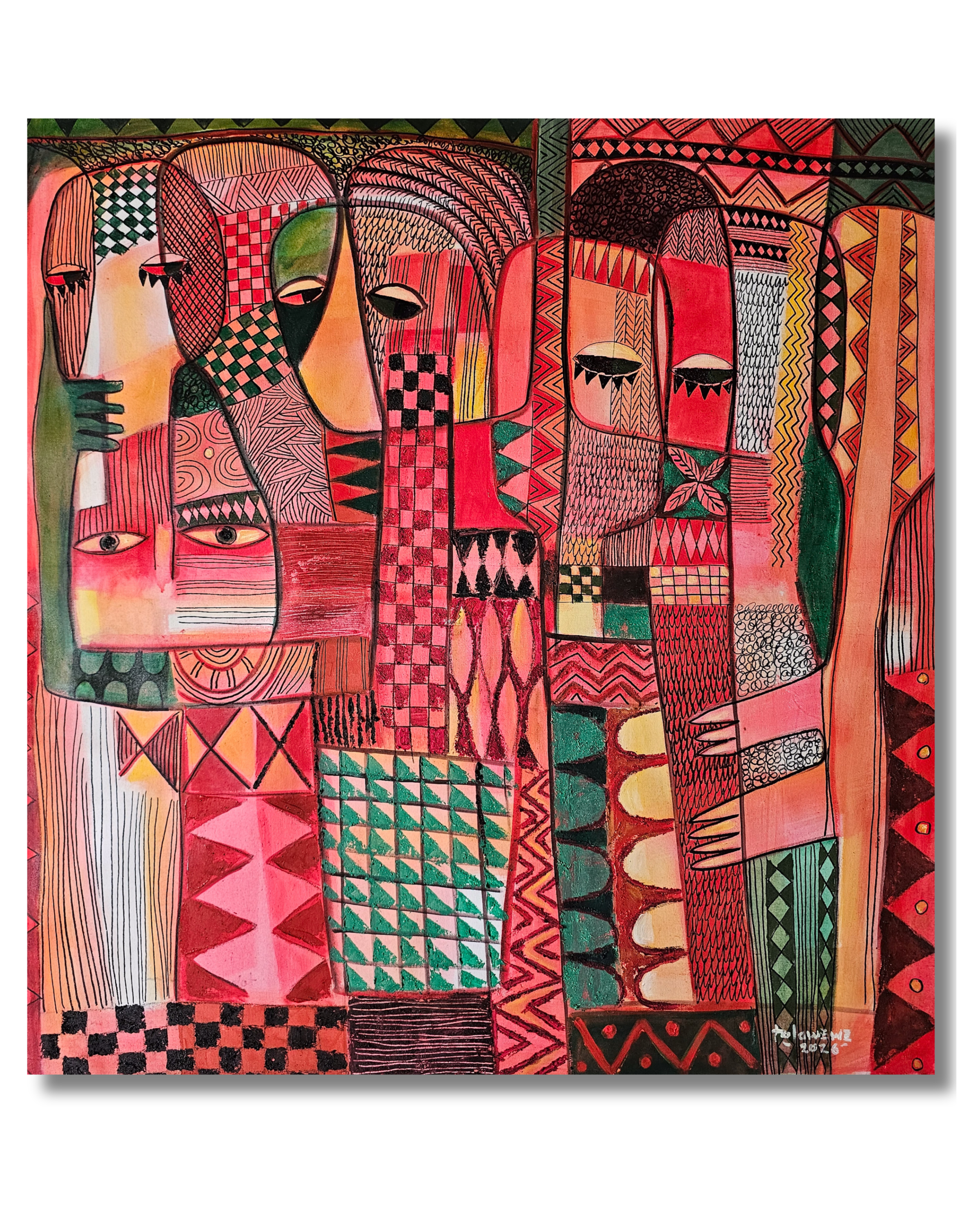 Gazing Beyond by Tola Wewe, 2026