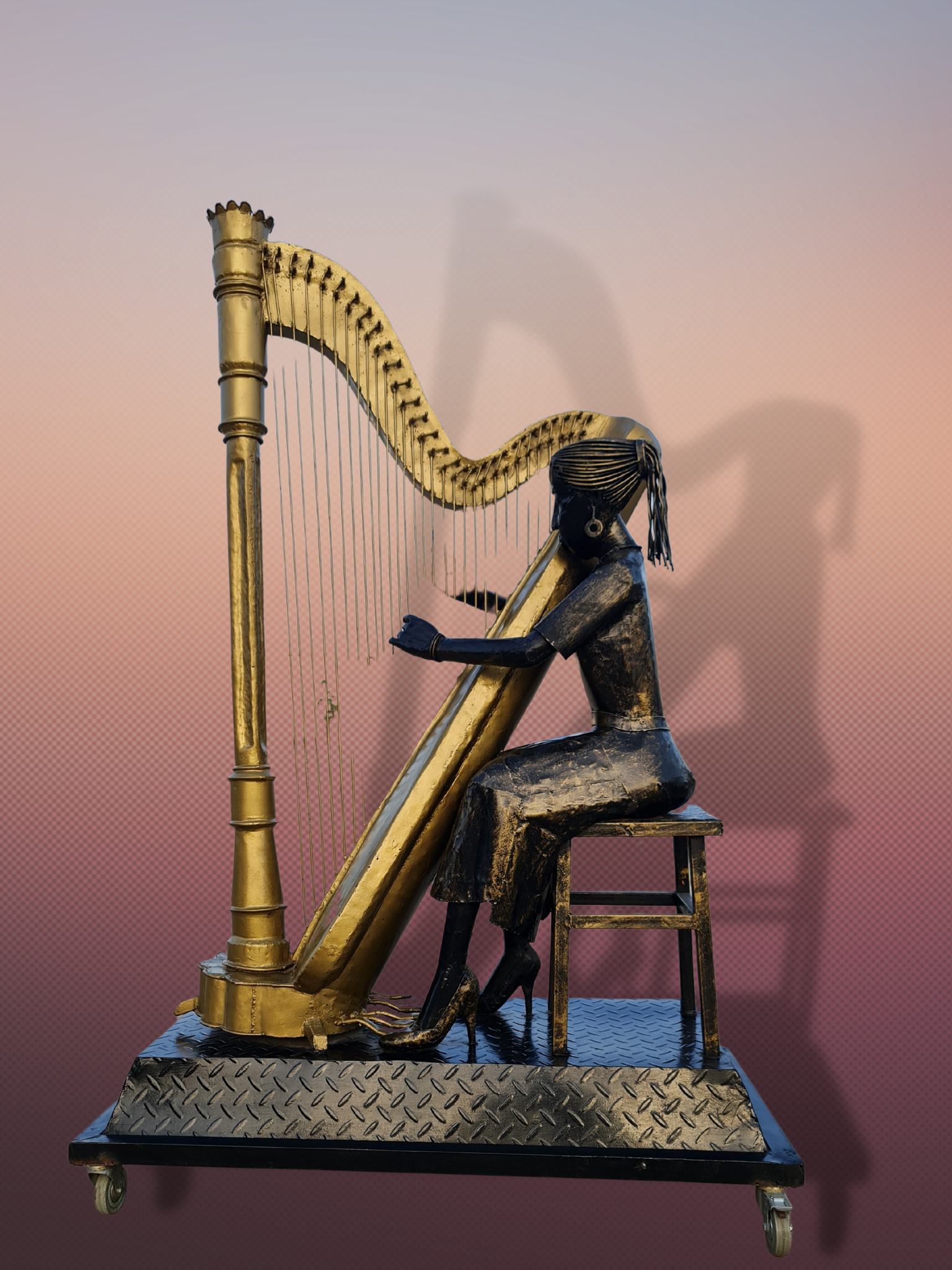 The Harpist by David J x GBLagos