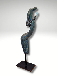 Heal our land - Resin Sculpture by Femi Okediji, 2023