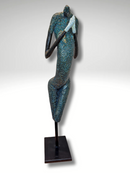 Heal our land - Resin Sculpture by Femi Okediji, 2023