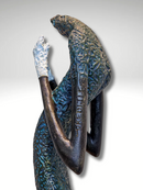 Heal our land - Resin Sculpture by Femi Okediji, 2023