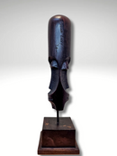 Bald Faces - Wooden Sculpture by Osazuwa Lucky , 2024
