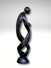 Mother and Child by Fredosa (Wooden Sculpture)
