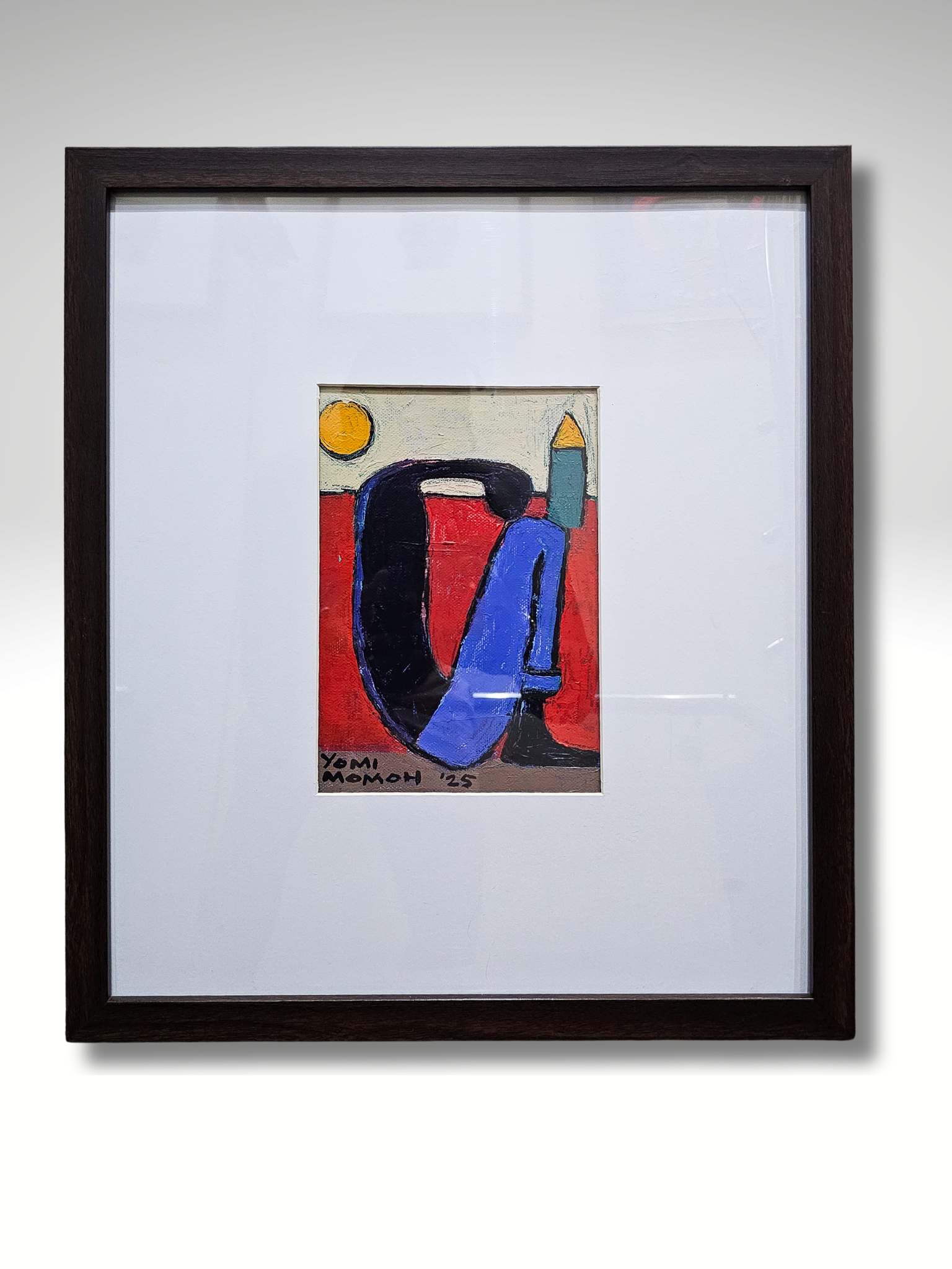 "The Thinking Man" by Yomi Momoh, 2025